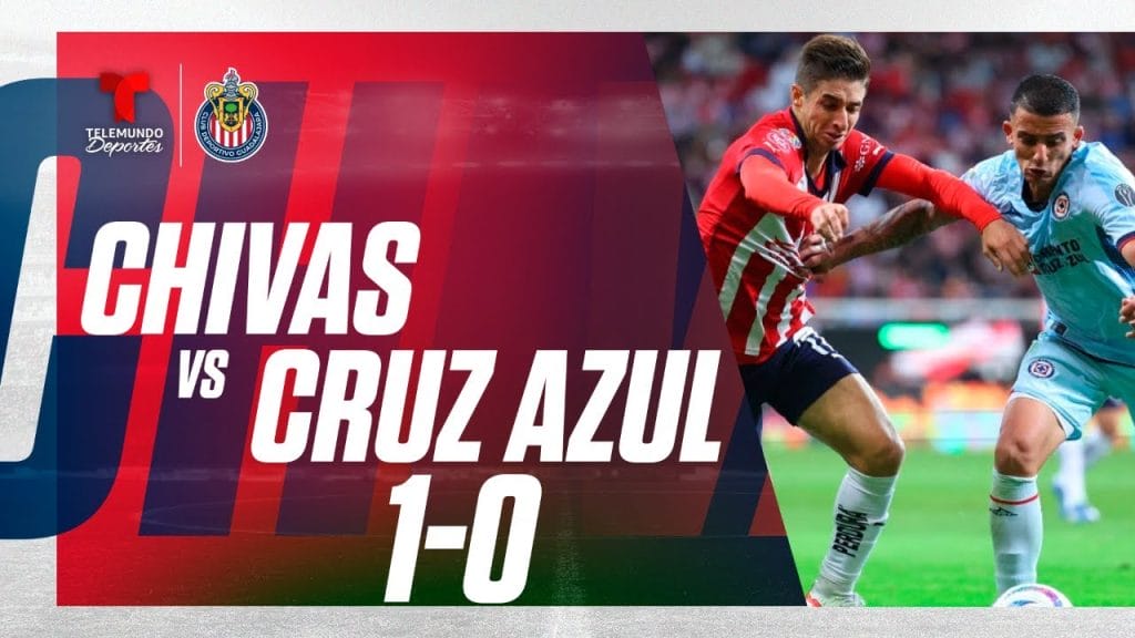 Chivas vs Cruz Azul Resumen del partido y goles Telemundo Deportes